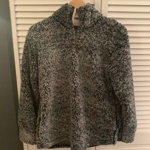 Women’s ZESICA Long Sleeve Zipper Sherpa Fleece